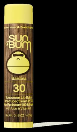 Sun Bum Original SPF 30 Sunscreen Lip Balm - Banana