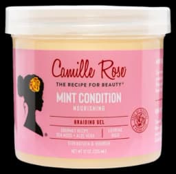 Camille Rose Mint Condition Nourishing Braiding Gel “Extreme Hold”