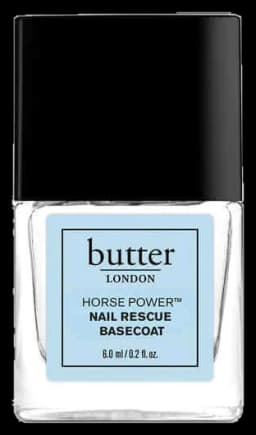 Butter London Horse Power Nail Rescue Basecoat, 0.2 fl oz