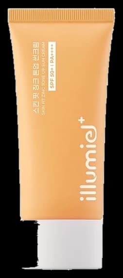 스킨 핏 징크 톤업 썬크림