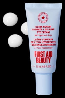 First Aid Beauty Ultra Repair Hydrate + De-Puff Eye Cream with Hyaluronic Acid