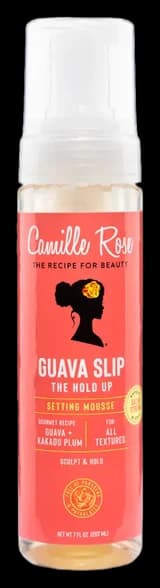 Camille Rose Guava Slip Style & Set Hard Hold Up Mousse