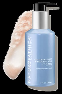 Naturopathica Colloidal Silver & Salicylic Acid Acne Clearing Cleanser