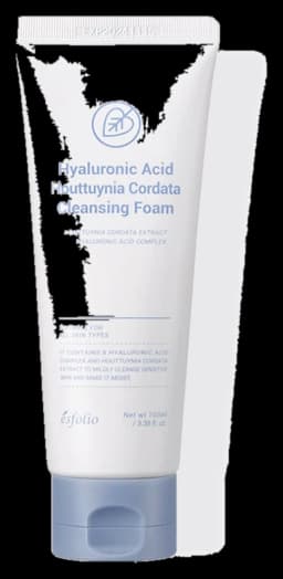 Esfolio Hyaluronic Acid Houttuynia Cordata Cleansing Foam 100ml