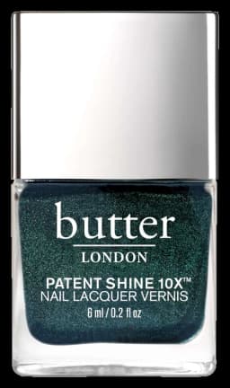 Butter London Patent Shine 10X Nail Lacquer - Royal Emerald, 0.2 fl oz