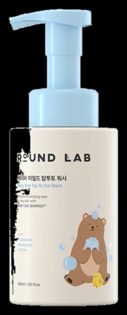 라운드랩 베이비 마일드 탑투토 워시 300ml