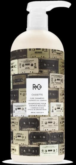 R+Co CASSETTE Curl Defining Shampoo + Superseed Oil Complex Retail Liter