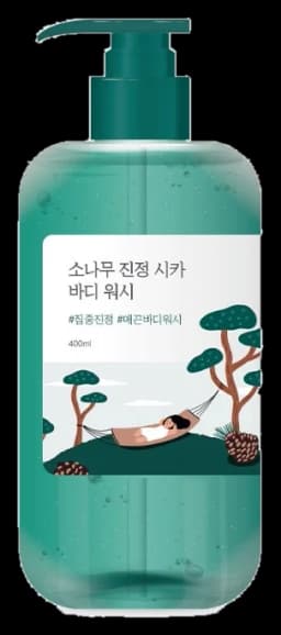 라운드랩 소나무 진정 시카 바디 워시 400ml