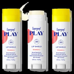 Supergoop! PLAY Lip Shield SPF 30 Strawberry