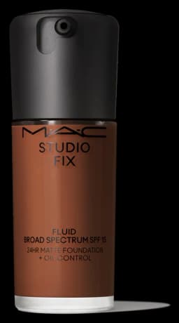 M·A·C Studio Fix Fluid SPF 15 24HR Matte Foundation + Oil Control - NC63