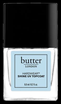 Butter London Hardwear Shine UV Top Coat, 0.2 fl oz