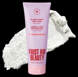 First Aid Beauty KP Bump Eraser Body Scrub 10% AHA Fresh Strawberry