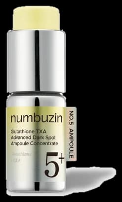 넘버즈인 No.5 Glutathione TXA Advanced Dark Spot Ampoule Concentrate
