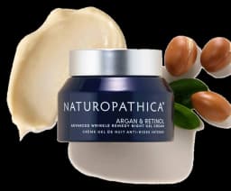 Naturopathica Argan & Retinol Advanced Wrinkle Remedy Night Gel Cream