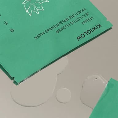 비건 제주 연꽃 모이스쳐 브라이트닝 마스크