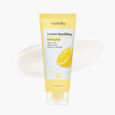 Lemon sparkling peeling gel