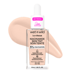 wet n wild Bare Focus Niacinamide Skin Tint | Peach Ivory