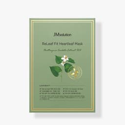 제이엠솔루션 릴리프 핏 어성초 마스크 35ml 10매입