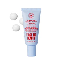 First Aid Beauty Ultra Repair Hydrate + De-Puff Eye Cream with Hyaluronic Acid
