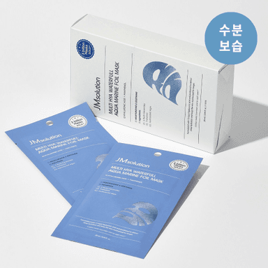 제이엠솔루션 멀티 히아 워터풀 아쿠아 마린 호일 마스크 28ml 10매/30매