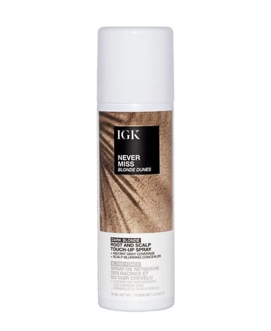 IGK Hair Never Miss Root and Scalp Touch-Up Spray - Dark Blonde