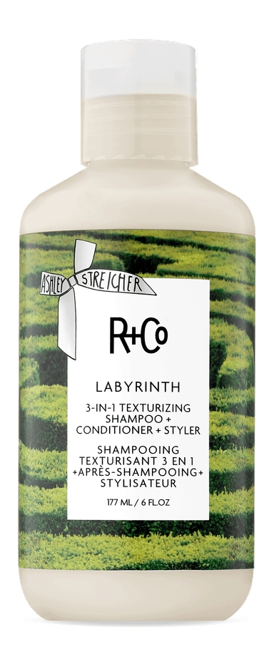 R+Co LABYRINTH 3-in-1 Texturizing Shampoo + Conditioner + Styler