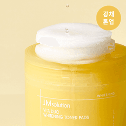 제이엠솔루션 비타 듀오 화이트닝 토너 패드 190ml 100매