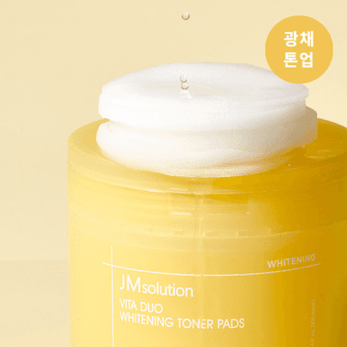 제이엠솔루션 비타 듀오 화이트닝 토너 패드 190ml 100매