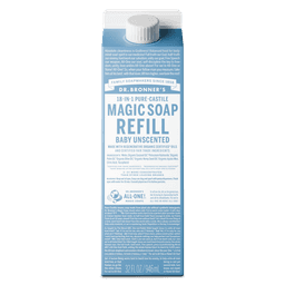 닥터브로너스 Unscented - Pure-Castile Magic Soap Refill