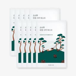 라운드랩 소나무 진정 시카 마스크 (10매)