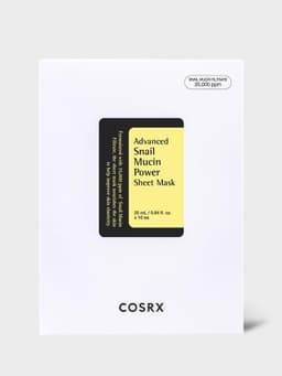 코스알엑스 Advanced Snail Mucin Power Sheet Mask 10 Sheets