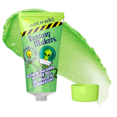 wet n wild Glow in the Dark Glitter Gel | Extra Terrestrial