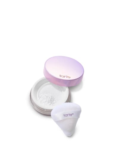 tarte travel-size creaseless setting & brightening powder