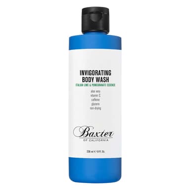 Baxter of California INVIGORATING BODY WASH - ITALIAN LIME & POMEGRANATE ESSENCE