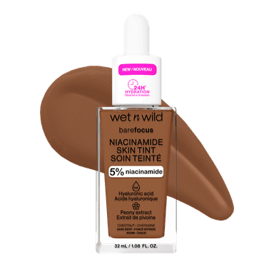 wet n wild Bare Focus Niacinamide Skin Tint | Chestnut