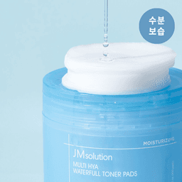 제이엠솔루션 멀티 히아 워터풀 토너 패드 180ml 100매