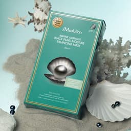 제이엠솔루션 청광 마린 흑진주 모이스처 밸런싱 마스크 펄 24ml 10매입
