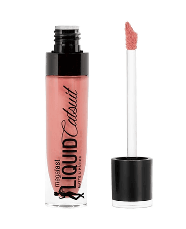 wet n wild MegaLast Liquid Catsuit Matte Lipstick | Nudist Peach