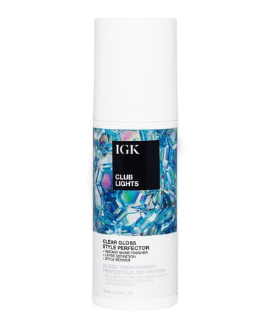 IGK Hair Club Lights Clear Gloss Instant Shine Style Perfector