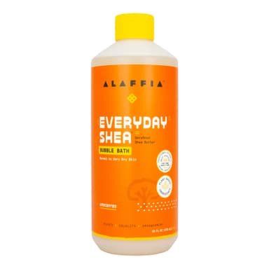 Alaffia EveryDay Shea Bubble Bath - Unscented 16 oz