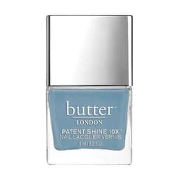 Butter London Patent Shine 10X Nail Lacquer - Waterloo Blue, 0.2 fl oz