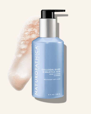 Naturopathica Colloidal Silver & Salicylic Acid Acne Clearing Cleanser