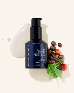 Naturopathica Caffeine + Peptide Hydrating Face & Neck Serum