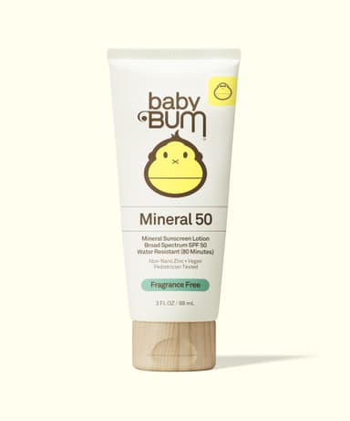 Sun Bum Baby Bum Mineral SPF 50 Sunscreen Lotion