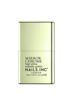 Nails.INC Go Your Chrome Way Olive Mirror Chrome Nail Polish