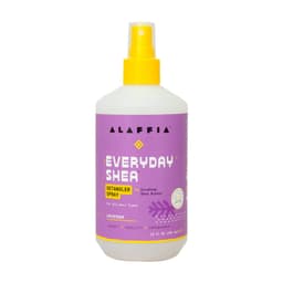 Alaffia EveryDay Shea Conditioning Detangler Spray, Wild Lavender 12oz