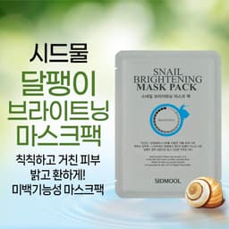 스네일 브라이트닝 마스크 시트팩