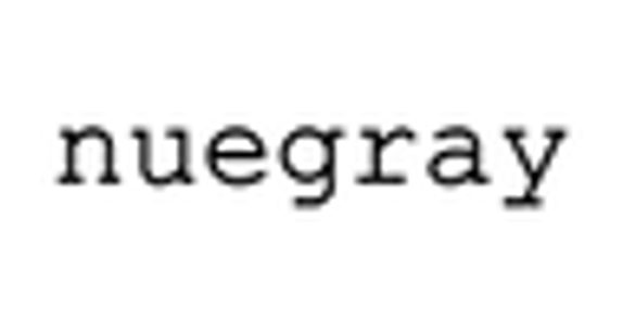누그레이 logo
