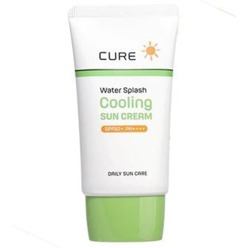 김정문알로에 큐어 워터 스플래쉬 쿨링 선크림 40ml