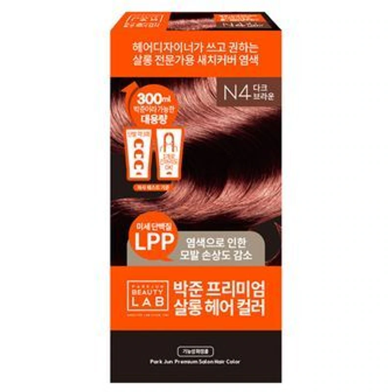 미용실 새치커버 염색약 300ml 대용량(4컬러)